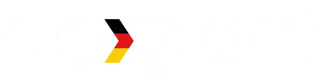 Dexport logo wit