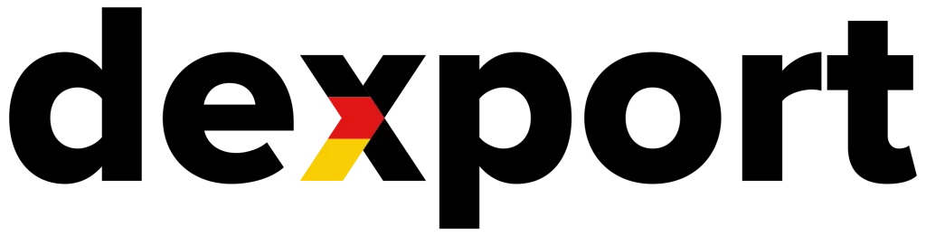 Dexport logo zwart
